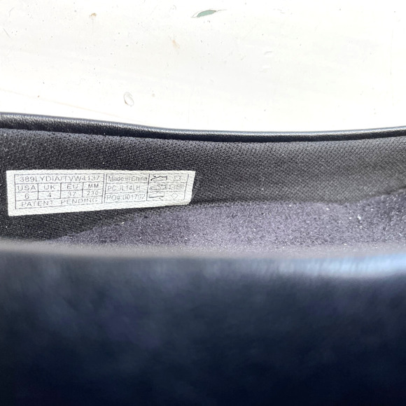 Vionic Lydia Low Wedge Shoes Black Shoes Bows Ballerina Sz US 6 EU 37 - Picture 8 of 8